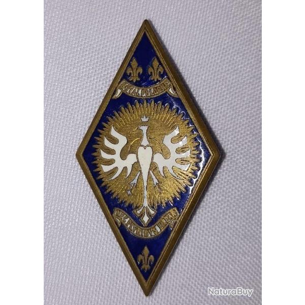 Insigne du 5�me R�giment de Cuirassiers Royal Pologne 39/45 WW2