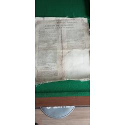 Page de journal de 1815