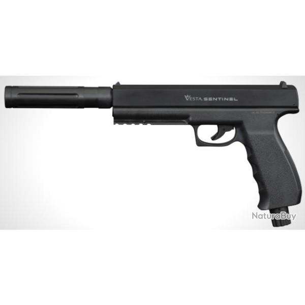 Pistolet de d�fense Sentinel C50 + extension de canon tachyon-s 19J
