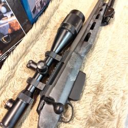 Tikka T3X 300win  varmint / nightforce 8-32x56 r&eacute;ticule NP-1RR - bipied // occasion 300 munitions