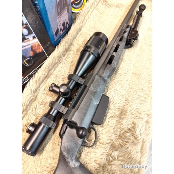 Tikka T3X 300win  varmint / nightforce 8-32x56 r�ticule NP-1RR - bipied // occasion 300 munitions