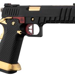 AW CUSTOM PISTOLET HX2002 NOIR/OR/ROUGE .177