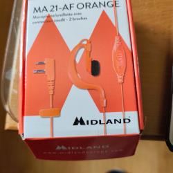 Microphone/oreilletteMA 21-AF Orange