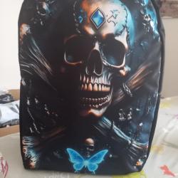 Sac &agrave; dos t&ecirc;te de mort