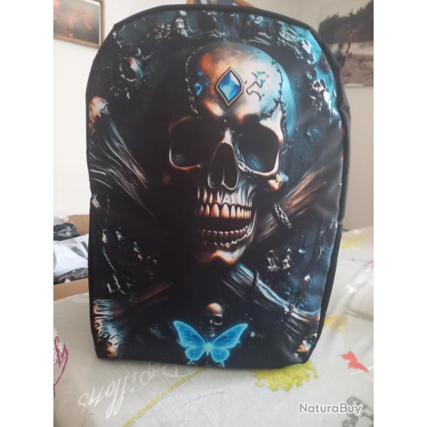 Sac � dos t�te de mort