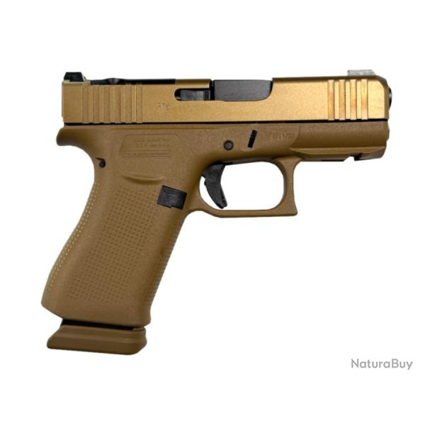 Glock - Pistolet Glock 43X MOS-K FS Rail Coyote Cal 9x19 - 18101