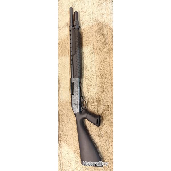 FABARM SDASS Martial Carbon cal 12 /76 cat b / � pompe 5+1 canon 47cm aspect carbon occasion