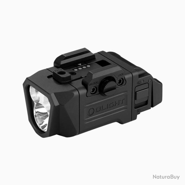 Lampe pour arme PL X - Double faisceau - 1200 lm Noir