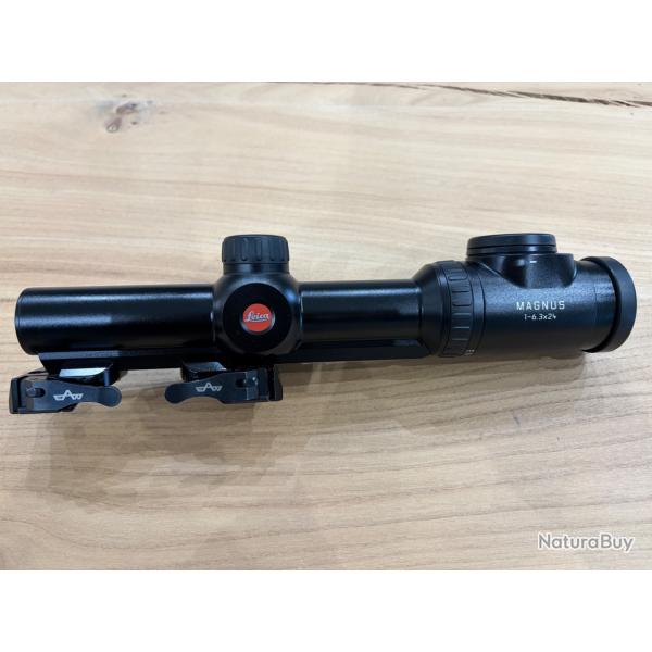 Leica magnus 1-6,3x24 � rail avec montage eaw