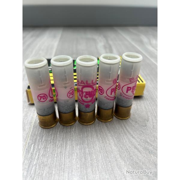 Lot de 5 balles prevot s calibre 20