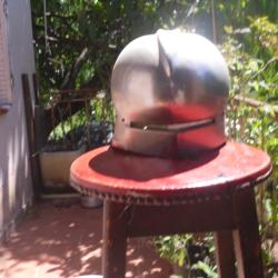 casque en acier vers 1400. Salade
