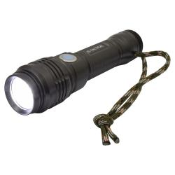 Lampe de poche tactique led rechargeable 300 lumens
