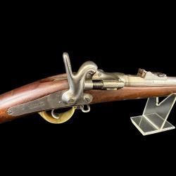 RARE FUSIL TRANSFORM&Eacute; &Agrave; TABATI&Egrave;RE POUR CARTOUCHE M&Eacute;TALLIQUE cal. 14mm
