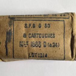 Cartouches LEBEL 8 mm Mitrailleuse