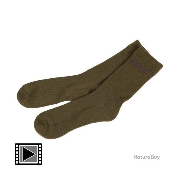 Chaussettes Fox Explorer Green (par 3) 40/43
