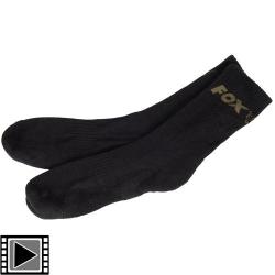 Chaussettes Fox Explorer Black (par 3) 40/43