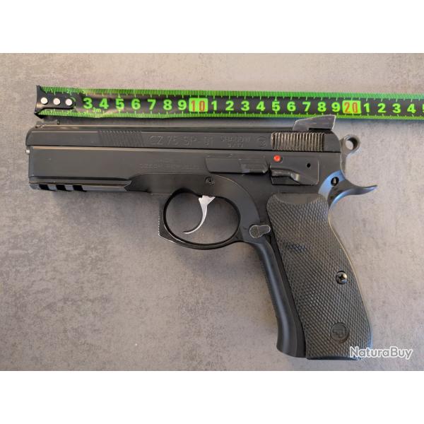 Pistolet CZ mod�le SPO1 shadow cal 9mm 4 chargeurs