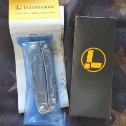 Multitools LEATHERMAN INTACT dans sa bo&icirc;te d'Origine  14 outils inox made in USA