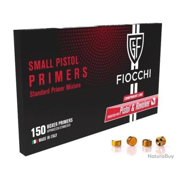 150 Amorces Fiocchi Small Pistol