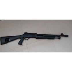 AFFAIRE Fusil a Pompe HATSAN ESCORT Calibre 12/76 canon de 47cts.Voir Photos