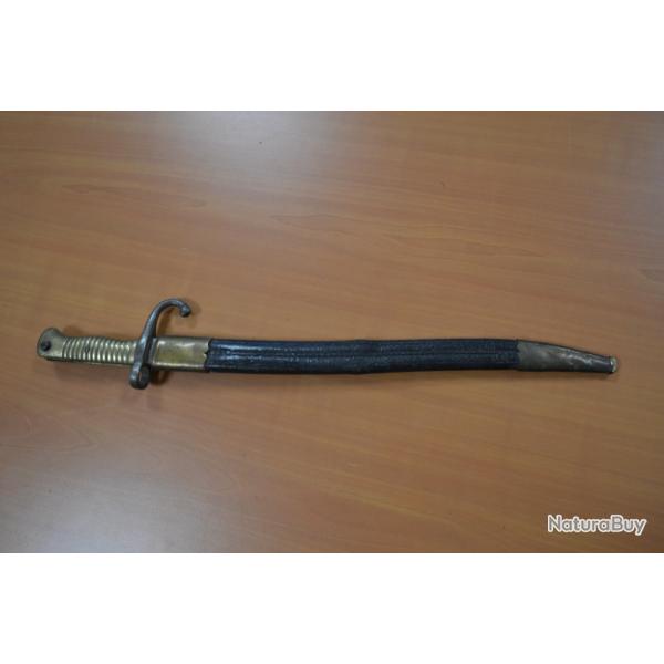 Ba�onnette Chassepot pour fusil scolaire - Ensemble en bon �tat