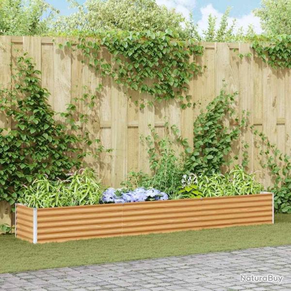 Jardini�re sur�lev�e 290 x 50 x 36 cm Acier galvanis�