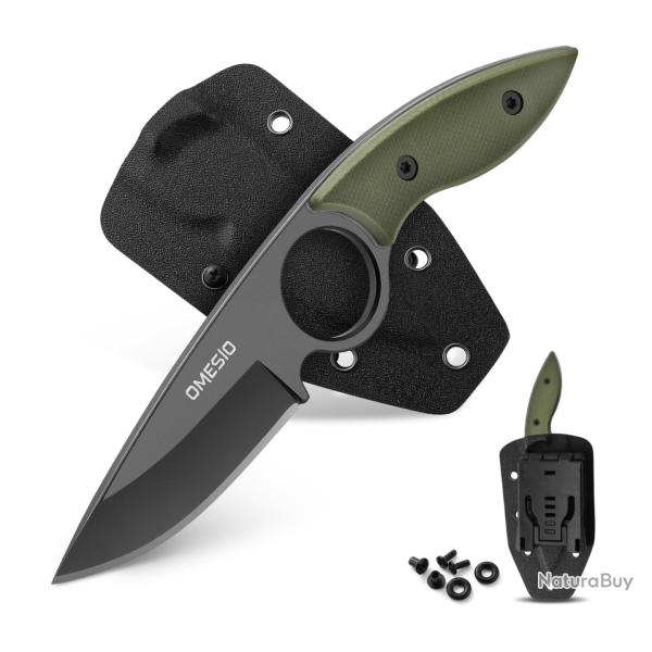 Couteau Lame Fixe G10 OMESIO ENCHERE 1 EURO