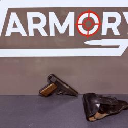 Occasion Ortgies 1920 Cal 7,65 Browning + holster