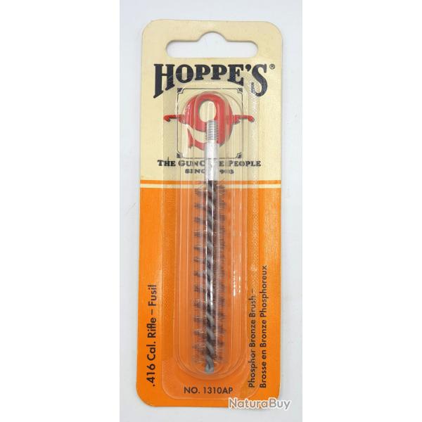 Ecouvillon : Bronze Phosphore "HOPPE'S" sous blister - Calibre 416 Fusil.