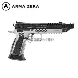 Pistolet ARMA ZEKA AZ-P1 Sp&eacute;cial Optics Ready Cal 9x19 mm Silver