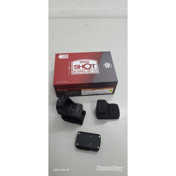 NEUF !!! POINT ROUGE SIHGT MARK  MINI SHOT M-SPEC M1 V2