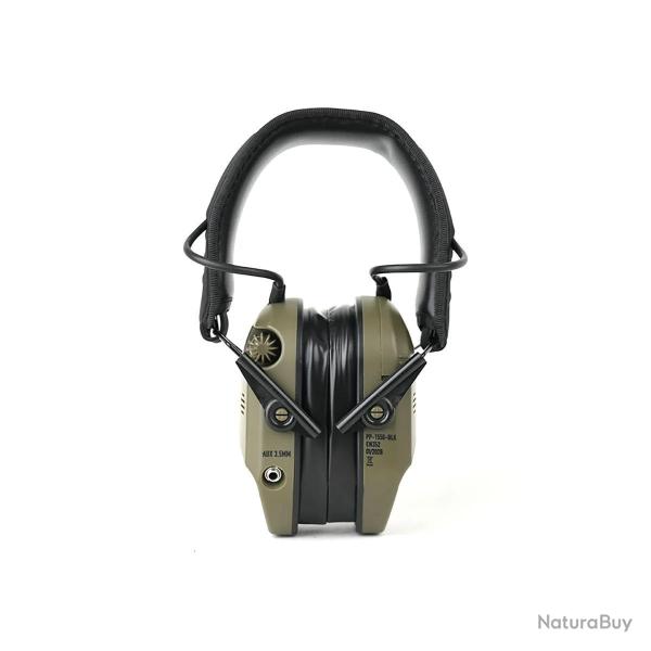 CASQUE ELECTRONIQUE PRUSSIA DUAL MIC GEL