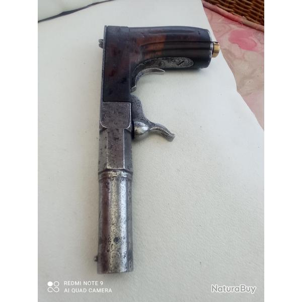 Pistolet de bottes a percussion