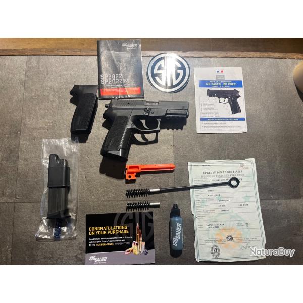 OCCASION - SIG SAUER SP2022 9X19 - MADE IN USA