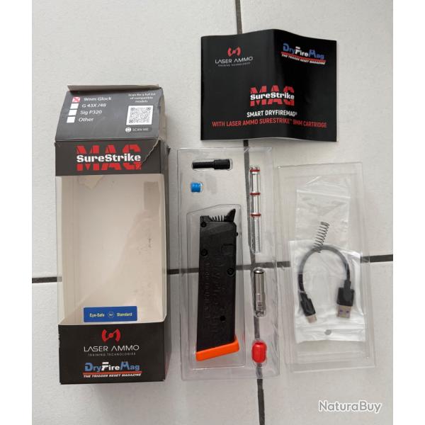 Smart DRYFIREMAG Glock Laser Ammo avec laser IR