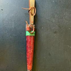 ANCIEN  SUPERBE COUTEAU  BOU SAADI ALGERIEN , CIRCA 1920, MAGHREB, BERBERE, KABYLE TOP