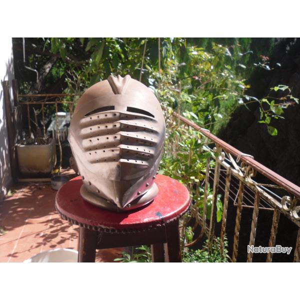 casque fin moyen �ge d�but renaissance