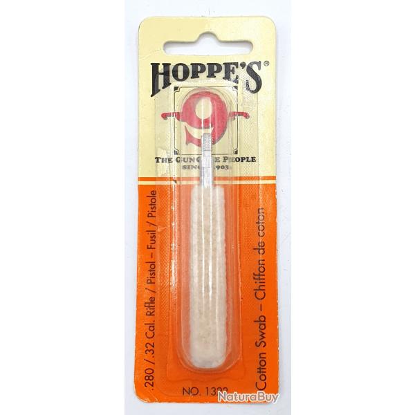 Ecouvillon : Laine - "HOPPE'S" sous blister - calibre 280/32 Cal. (Fusil et Pistolet).