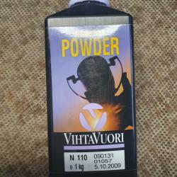 bidon de 1 kg de poudre VIHTAVUORI mod&egrave;le N110