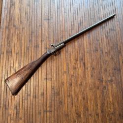 CARABINE DE BRACONNIER PLIANTE CALIBRE 28 &agrave; broche