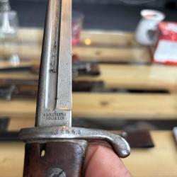 Ba&iuml;onnette allemande carpe ww1