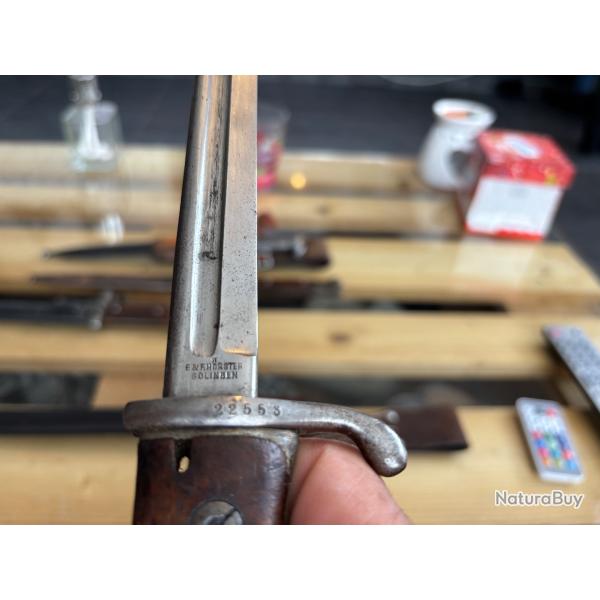 Ba�onnette allemande carpe ww1