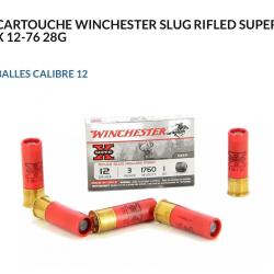 Balles brenneke solognac et slug winchester