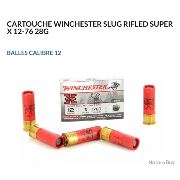 Balles brenneke solognac et slug winchester