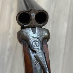 Fusil juxtapos&eacute;s un calibre 20/65 artisanal
