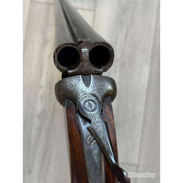Fusil juxtapos�s un calibre 20/65 artisanal