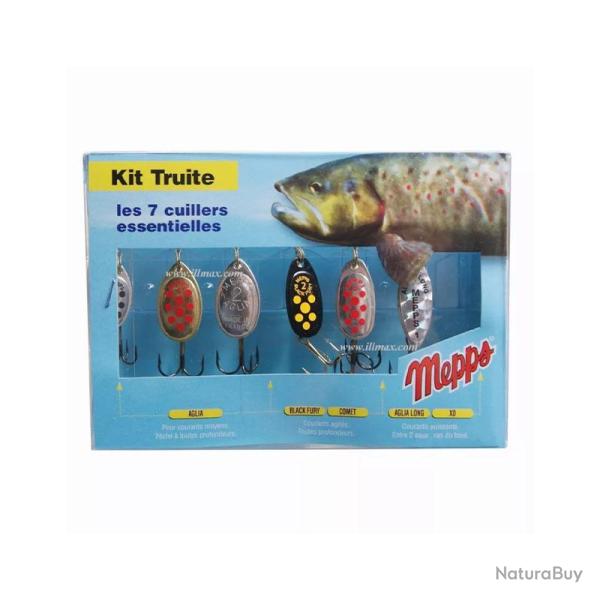 Cuillers MEPPS Kit truite
