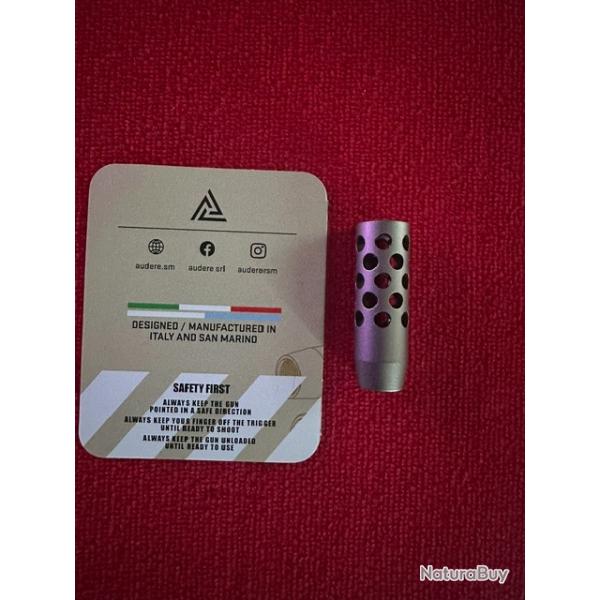 Frein de bouche AUDERE HMB inox 5/8 - 24 occasion (proche du neuf  15 cartouches)