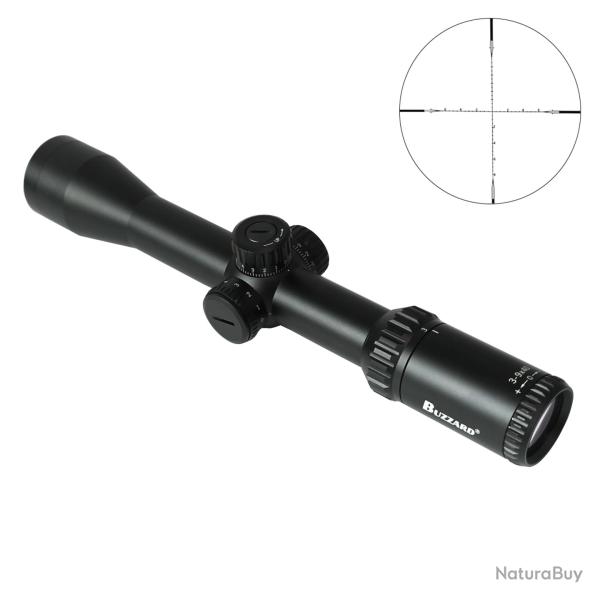 Lunette de tir Buzzard Optics TR 3-9x40 SFP-IR