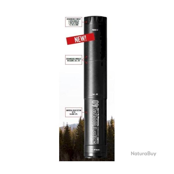 Silencieux mod�rateur de son A-TEC optima 40 CAL.30 14X1